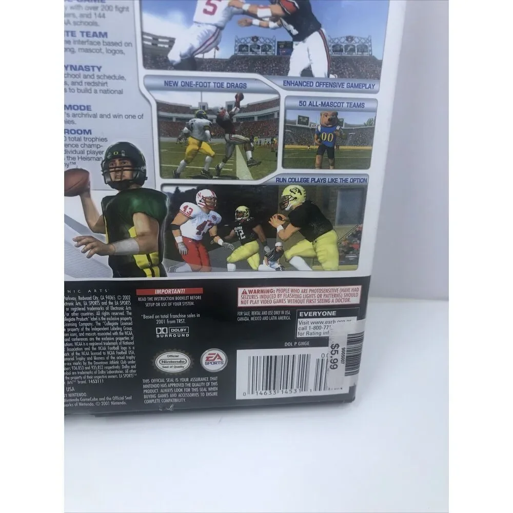 *NCAA Football 2003 (Nintendo GameCube, 2002)